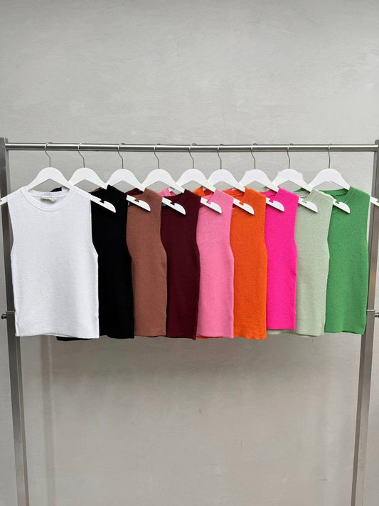 Ribbed Cotton Top