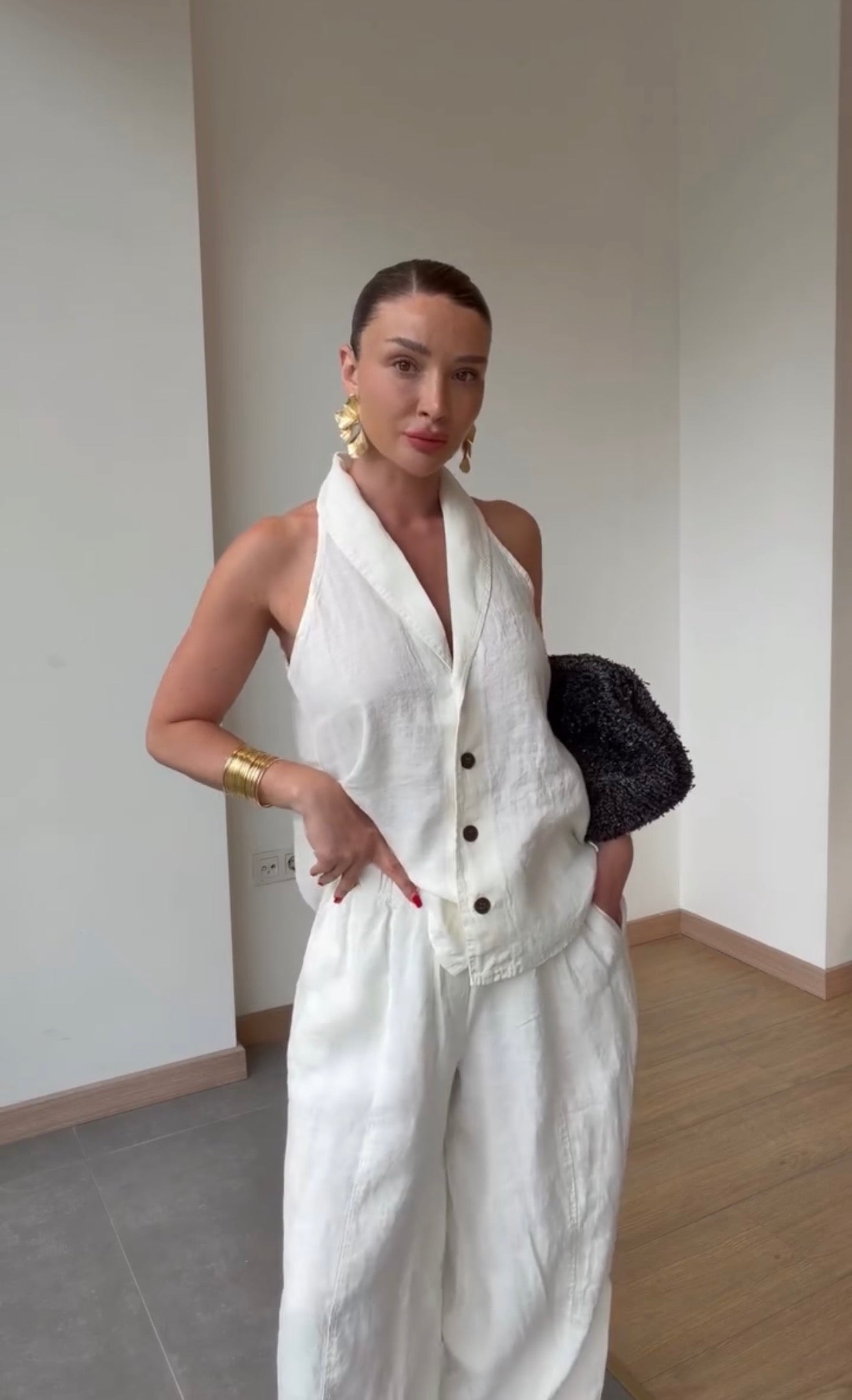 Ivory Linen Set