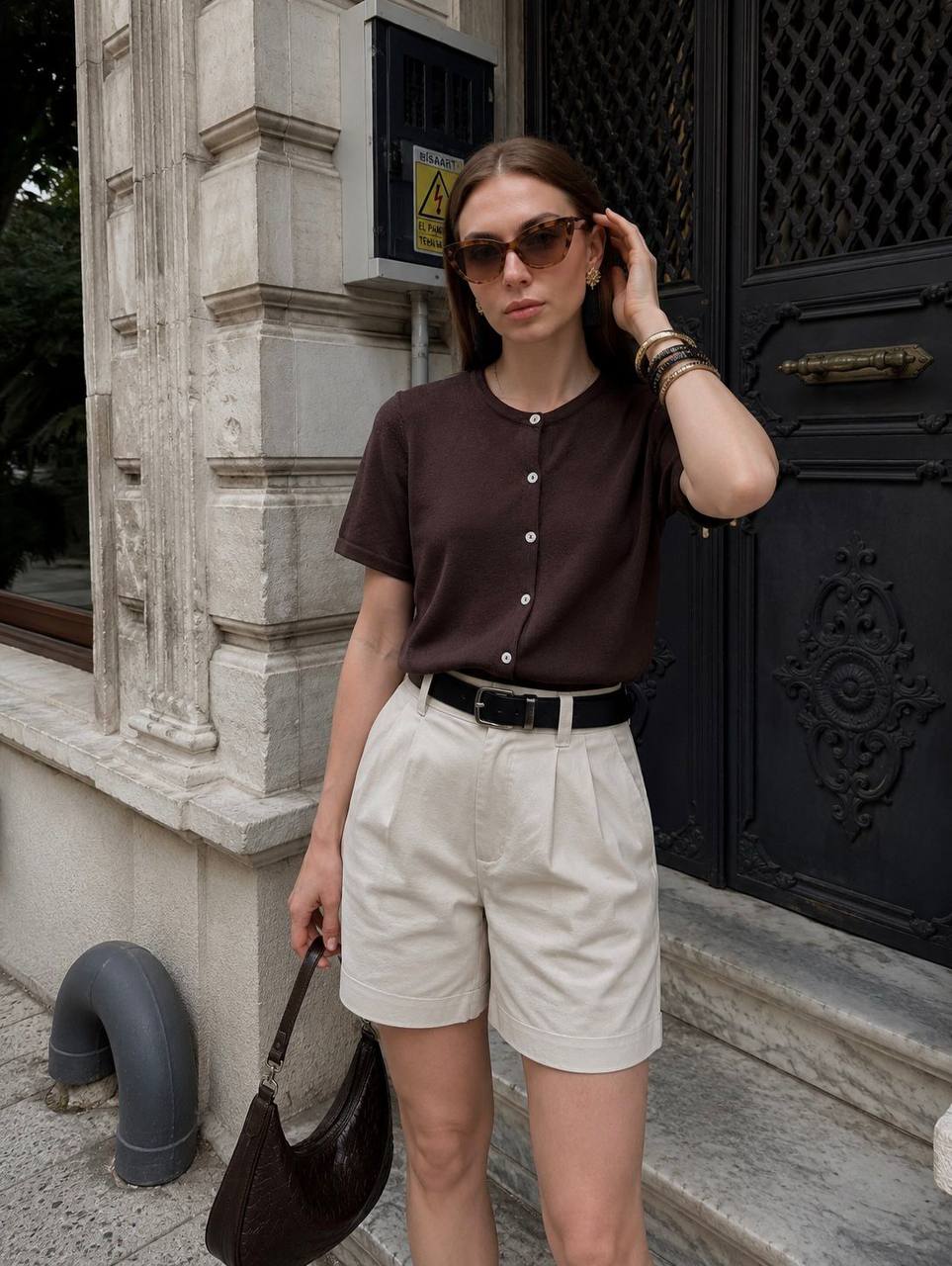 Classic Button Top
