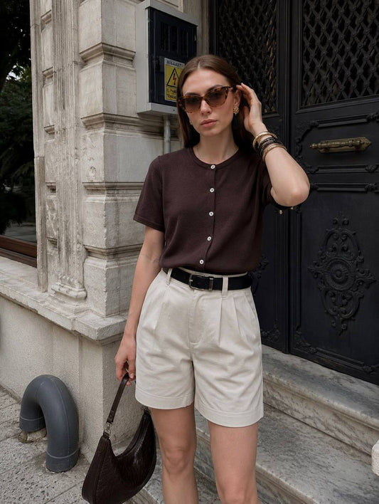 Classic Button Top