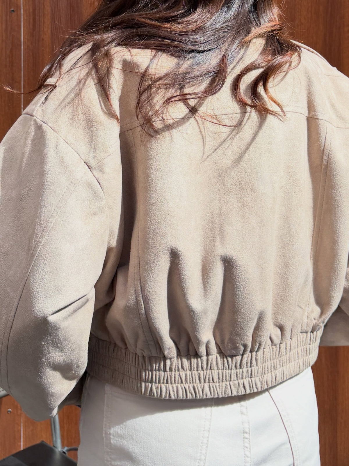 Suede Pocket Jacket