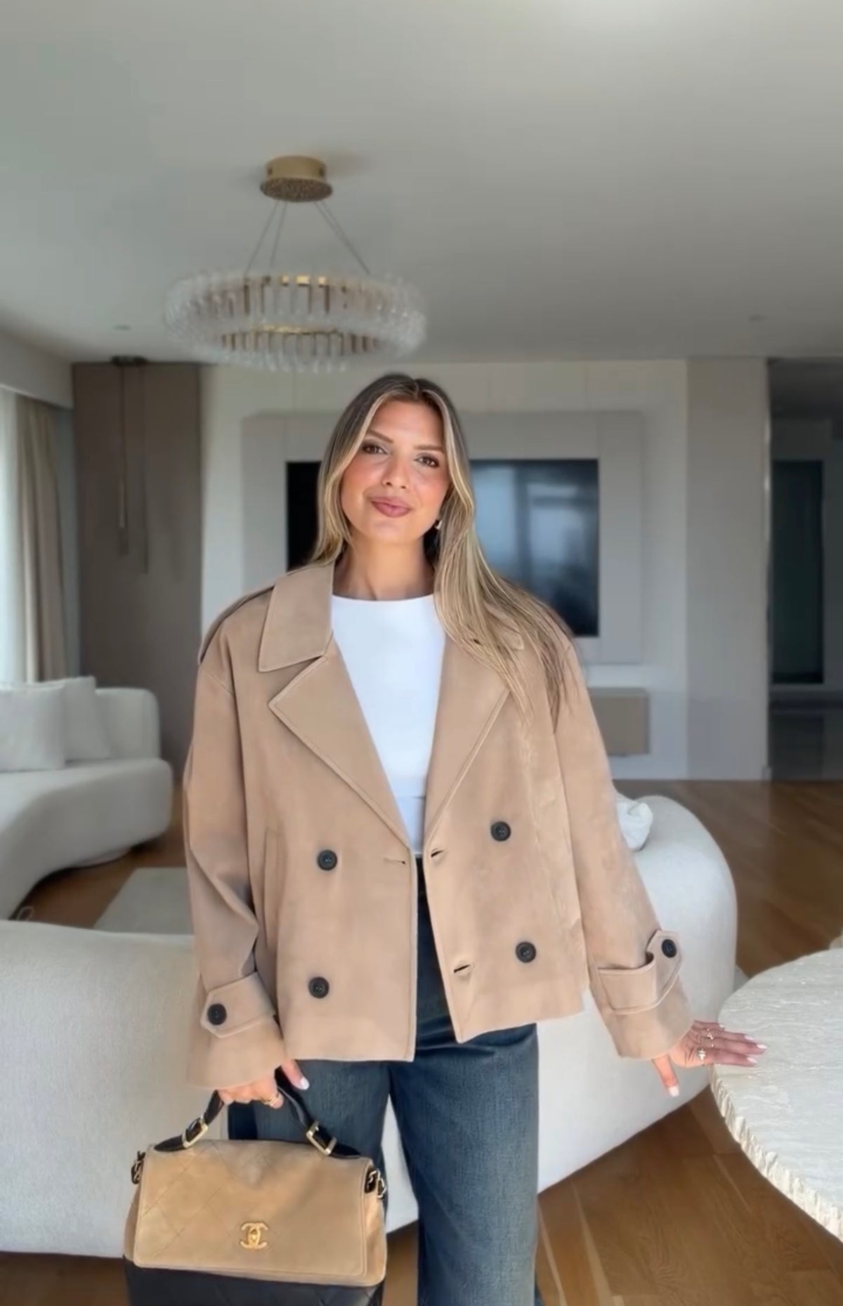 Suede Nina Jacket