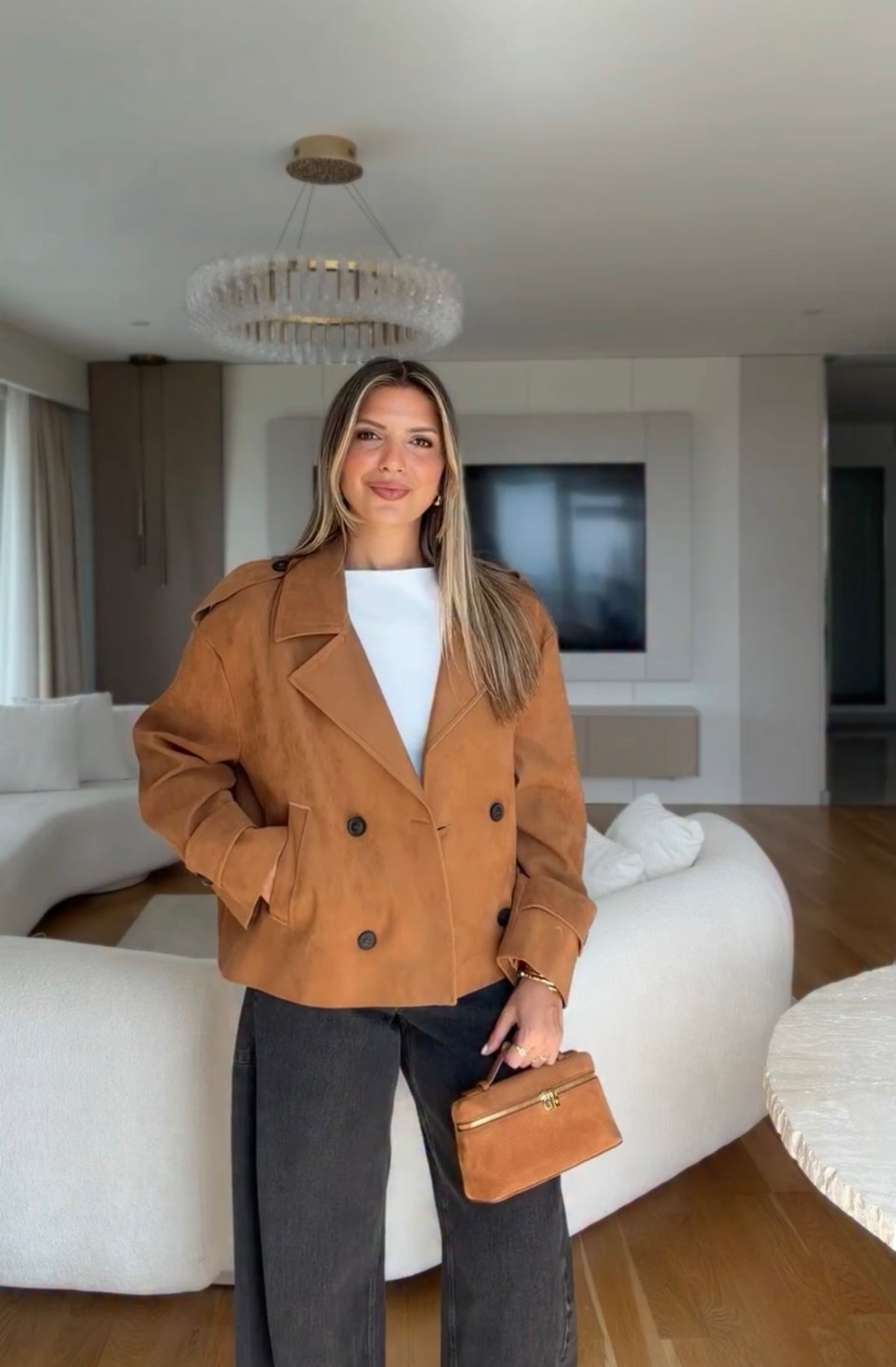 Suede Nina Jacket