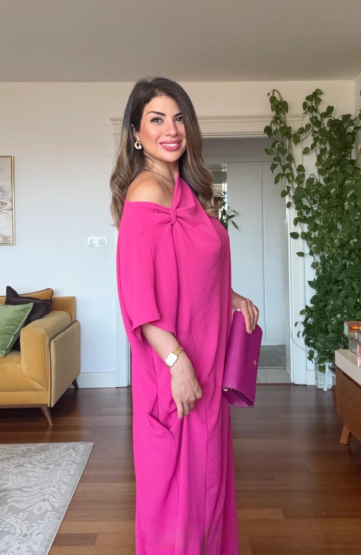 Linen Summer Dress (With Belt)
