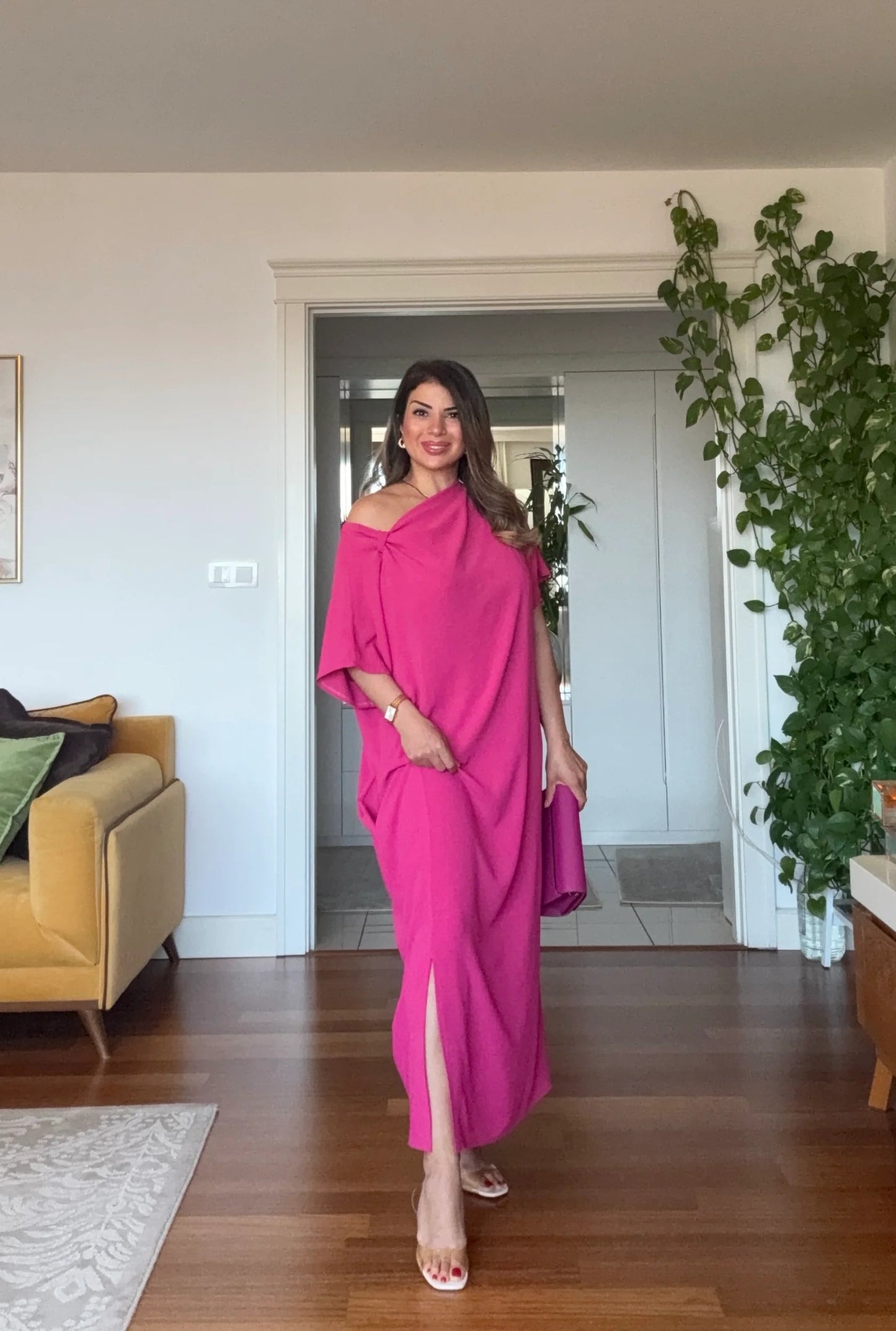 Linen Summer Dress (With Belt)