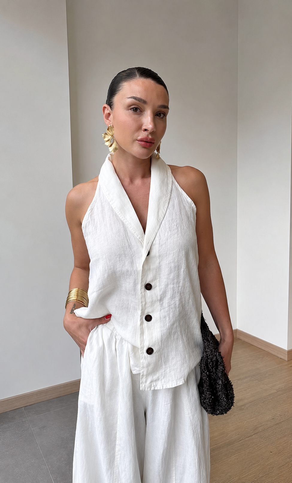 Ivory Linen Set