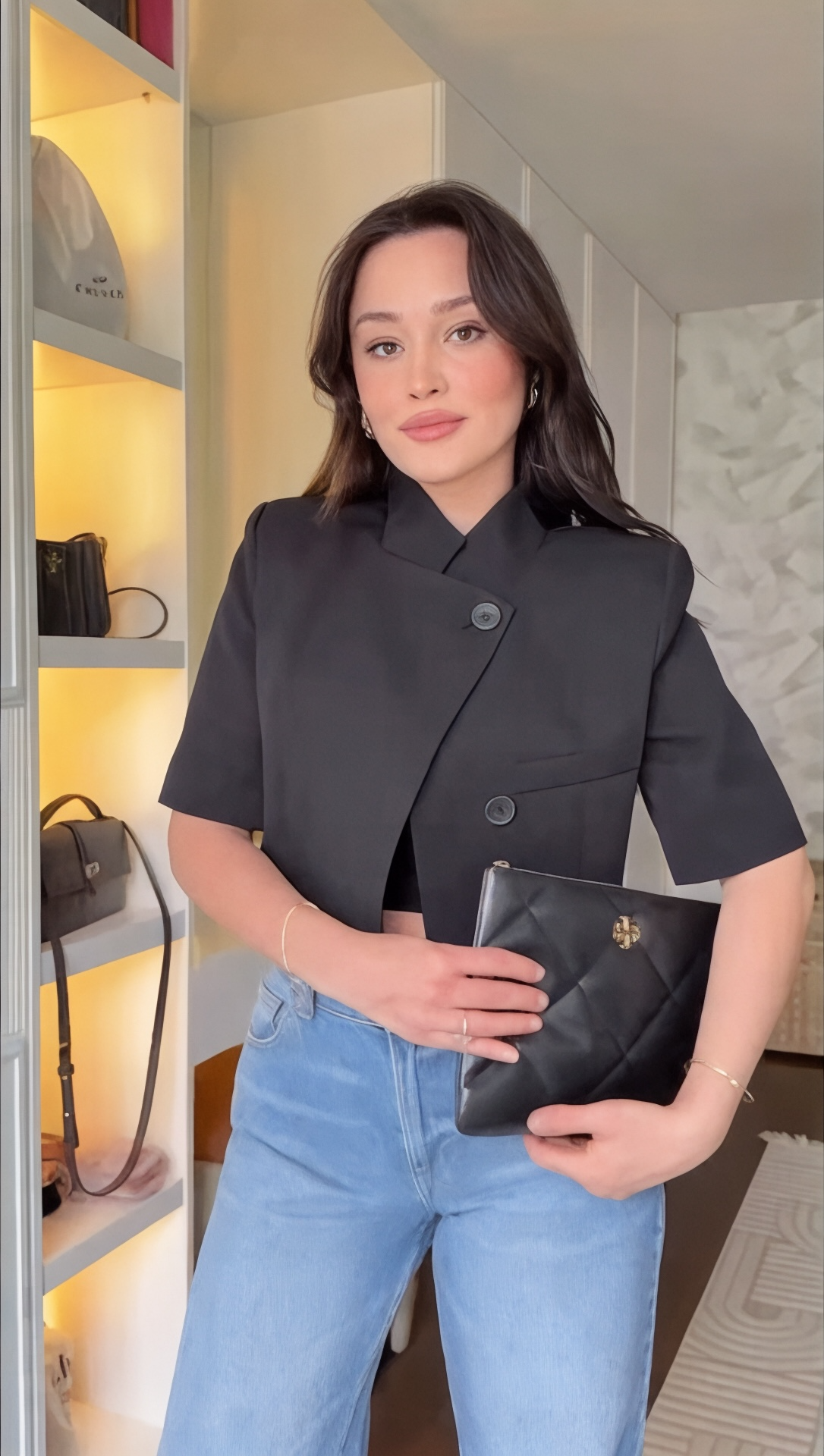 Cropped Blazer